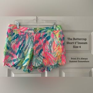 Lilly Pulitzer Buttercup Shorts